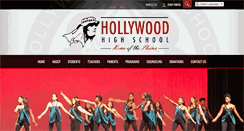 Desktop Screenshot of hollywoodhighschool.net